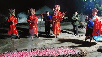 Hát then cực hay, đi quan than đang cháy hồng. Lễ mở xuất, chuộc hồn, giải hạn. P32