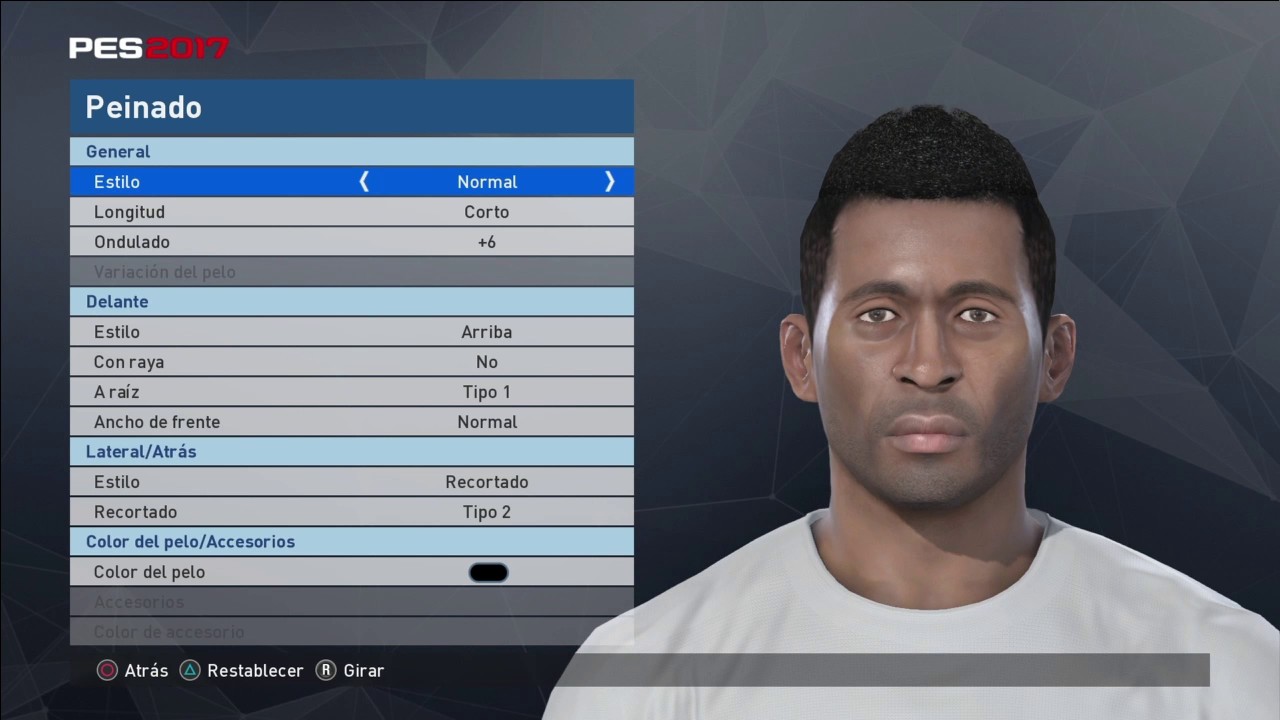 PES 2017 - Pelé | Face