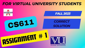CS611 ASSIGNMENT 1 SOLUTION FALL 2023 | CS611 ASSIGNMENT 1 FALL 2023 |@aashkaar725 |