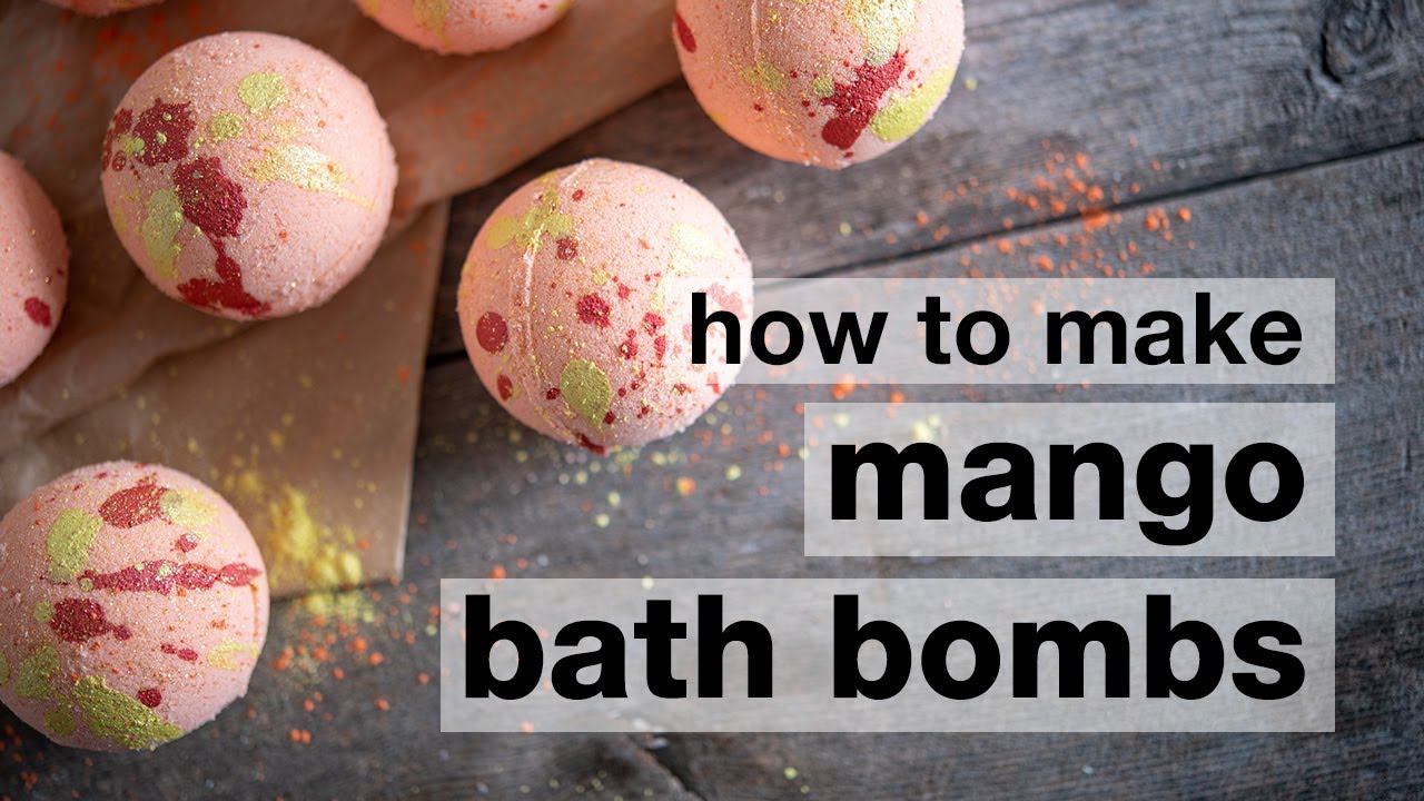 How to make bath bombs at home as naturally as possible using