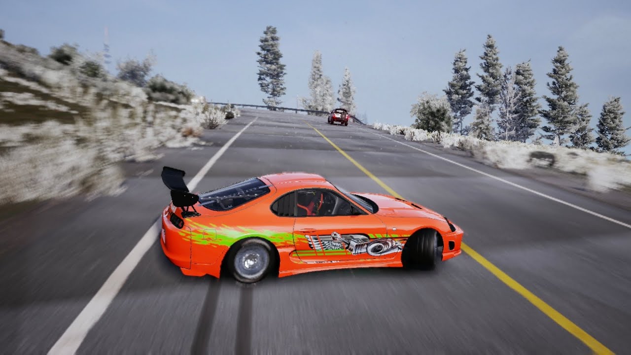 ​¡1 VS 3! El Supra de Brian O'Conner domina la montaña 🔥