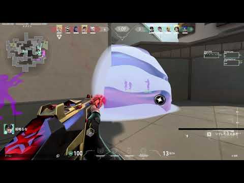 【Valorant】アイソACE