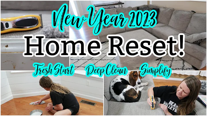 *NEW* HOME RESET FOR 2023 | SETTING REALISTIC GOAL...