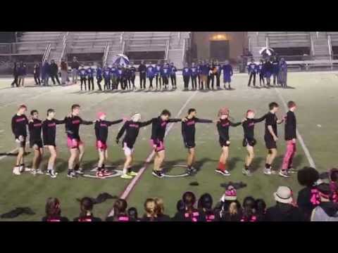2014 Downingtown STEM Academy Senior Powderpuff Cheerleader Half-Time Show
