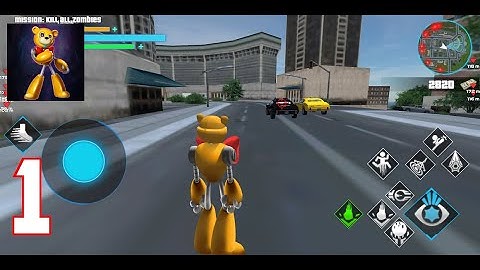 Bear Rope Hero, Security City Gameplay Walkthrough Part 1