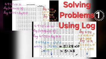 Solving Problems Using Logarithms ♨️ | Indices and Logarithms Grade 10,11| ANTILOG, Logarithm Table 