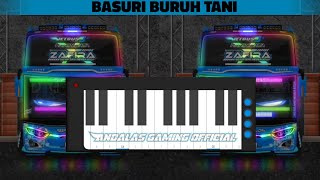 Telolet Basuri Buruh Tani 12 Not Versi Pianika || Basuri Pianika