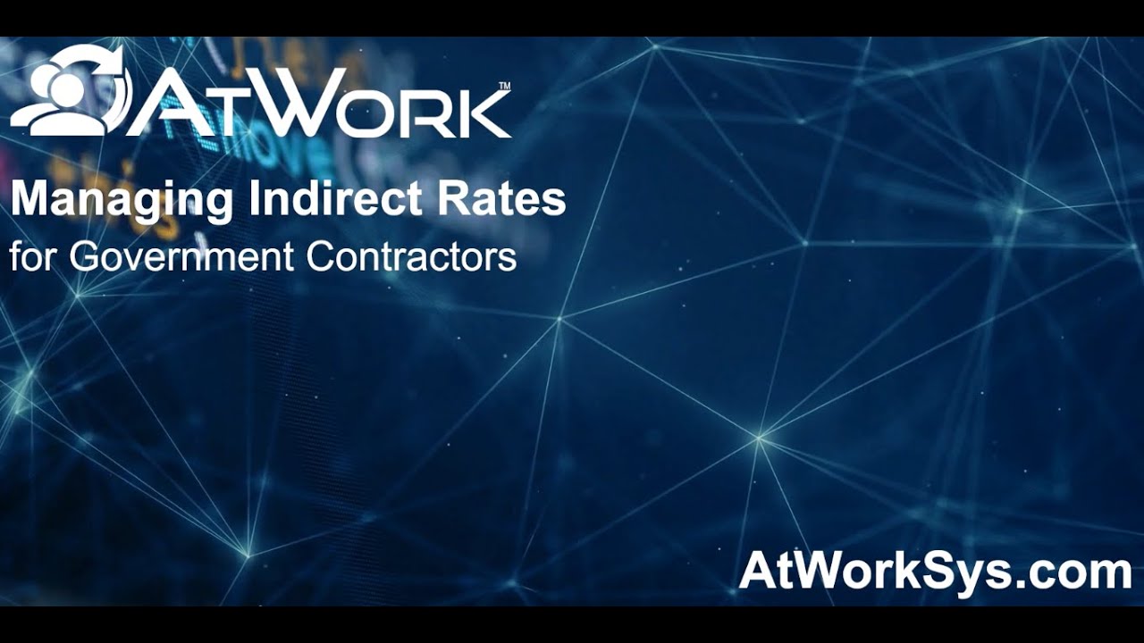 Managing Indirect Rates for Government Contractors