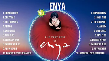 Enya Top Hits Popular Songs - Top 10 Song Collection