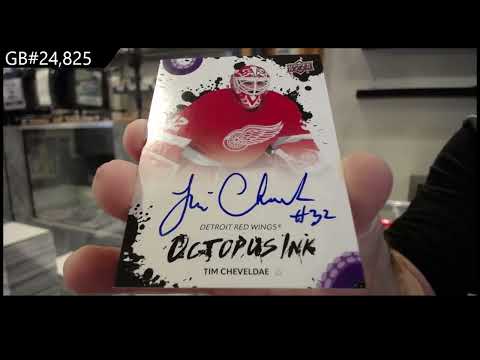 GB #24,825 - 2025-26 Upper Deck Detroit Red Wings Centennial Hockey 2 Box Break