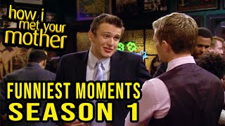 Best Moments Each Episode Season 1 - How I Met Your Mother