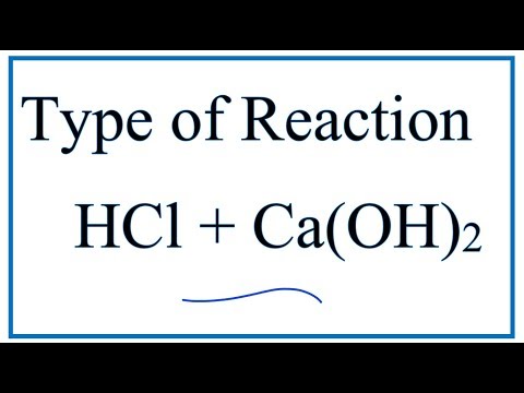 فيديو: ما هو نوع التفاعل CaO h2o caoh2؟