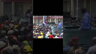 Epic Welcome! Governor Kang'ata Receives President Ruto in Murang'a