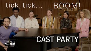 Andrew Garfield & Cast of tick, tick… BOOM! Show Us Their Party Tricks | Netflix