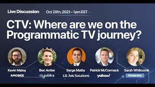 Famous CTV: Where are we on the programmatic TV journey? A live discussion presented by Publica Wealth