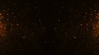 Golden Particle Background 4K | Glowing Gold Dust & Sparkles Effect | Abstract Motion Background