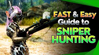 Easy Beginners Guide To Sniper Hunting and Sniper Hunting Mastery In Black Desert Online