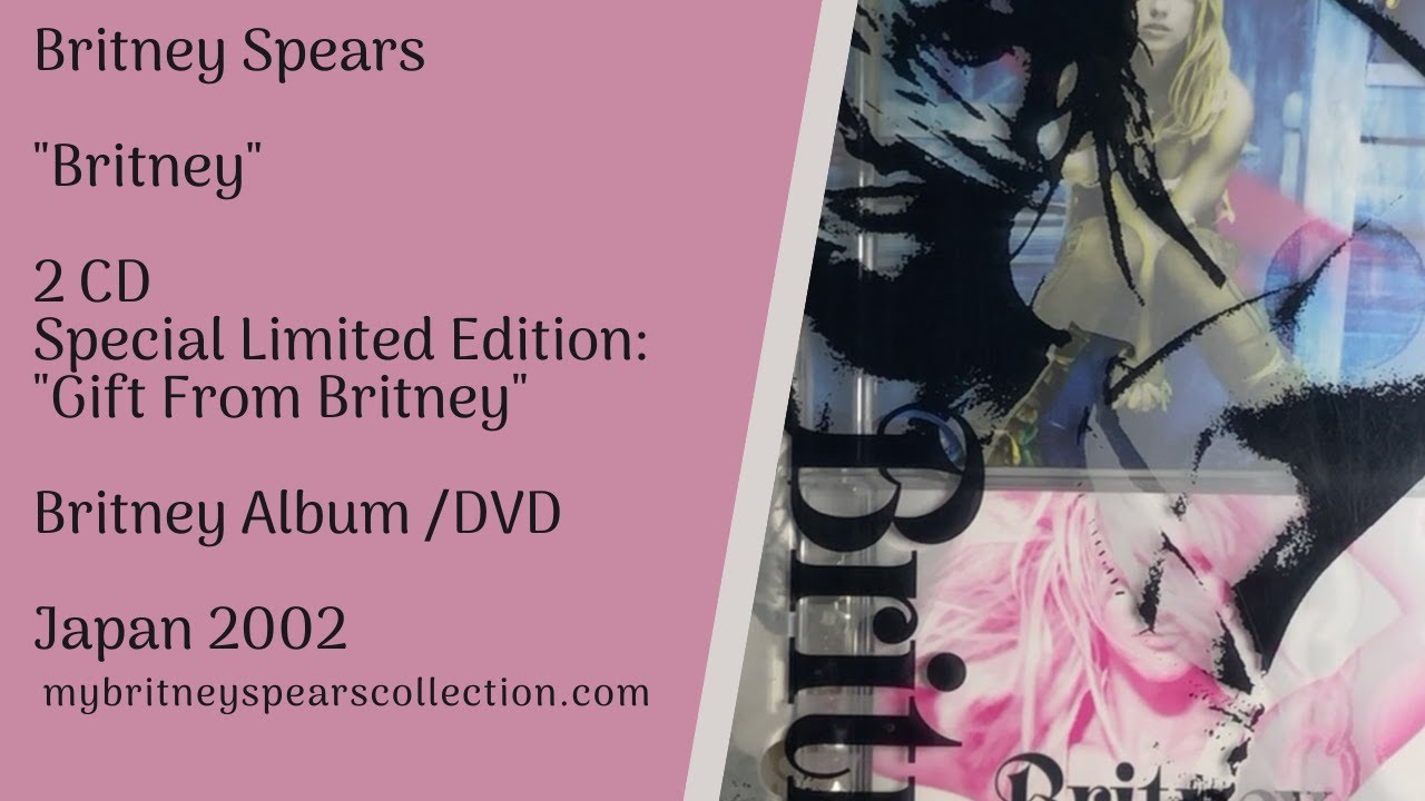 A Gift From Britney, Japan 2002 Box Set CD Album & DVD | My Britney Spears  Collection