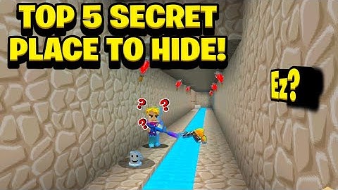 Blockman Go - Hide & Seek 5 Secret Place that you can hide for free! 2020
