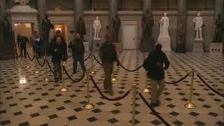US Capitol building was put in lockdown after Pro Trump protesters forced their