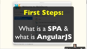 First Steps: What is AngularJS and a SPA?