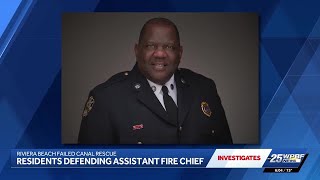 Riviera Beach residents rally behind assistant fire chief as union keeps pushing for his firing