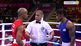 (69kg) IGLESIAS SOTOLONGO Roniel (CUB) vs JOHNSON Delante (USA) PanAmerican Games Lima 2019