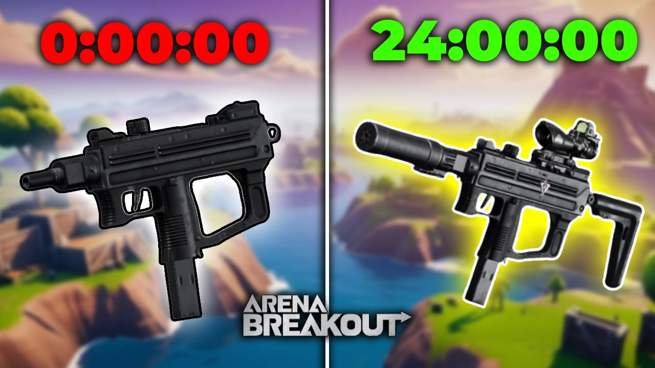 paso 24 HORAS con EL ARMA MAS OLVIDADA de ARENA BREAKOUT!