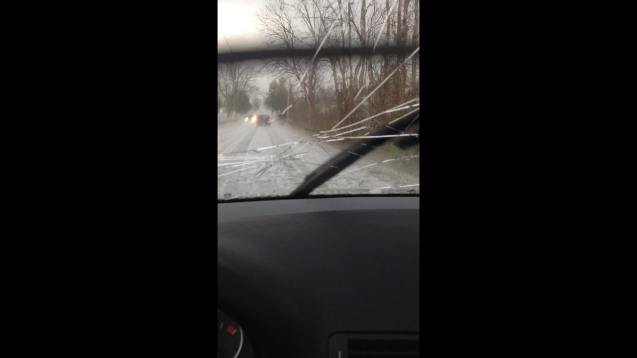 2017 Baseball Size Hail Storm Cleveland TN Totaling my BMW - YouTube