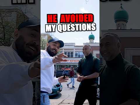 I walked him to his car #islam