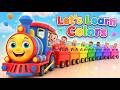 Choo Choo Train 🚂 Learn Colors for Kids 🎨 | Fun Nursery Rhymes| Hello Little Explorers