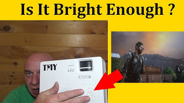 Video Quality? TMY Projector with 100 Inch Screen (Review/Test/Instructions) Budget 1080p Any Good?