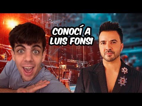 Conocí a LUIS FONSI ( de lejitos :C )