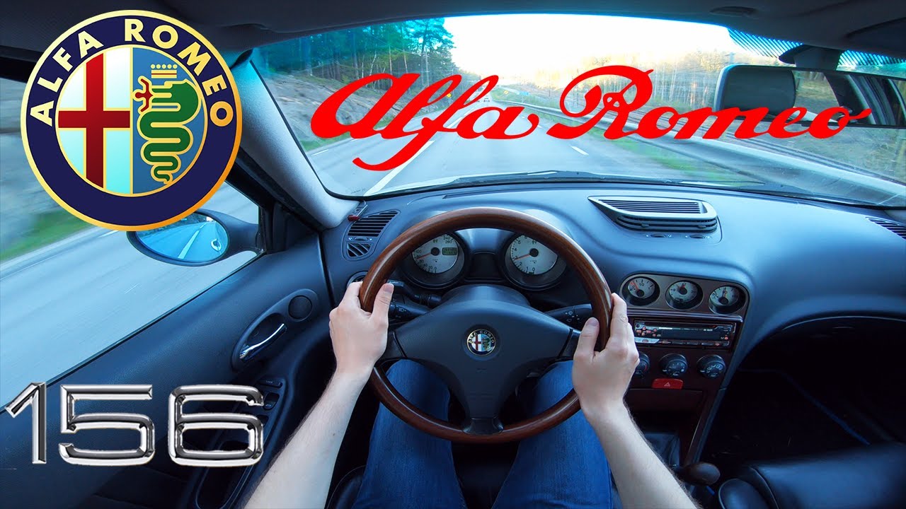 1999 Alfa Romeo 156 2.5 V6 Busso (190 HP) POV Test Drive | 0-100, Acceleration, Sounds, Tunnel