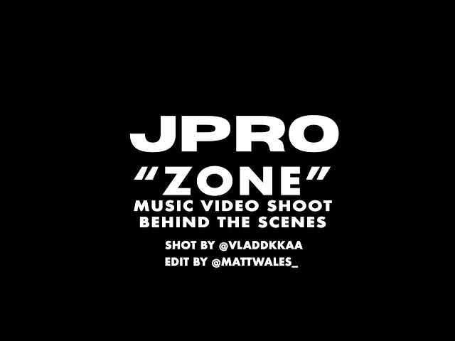 Behind The Scenes - Matt Wales Media | JPRO - "ZONE"