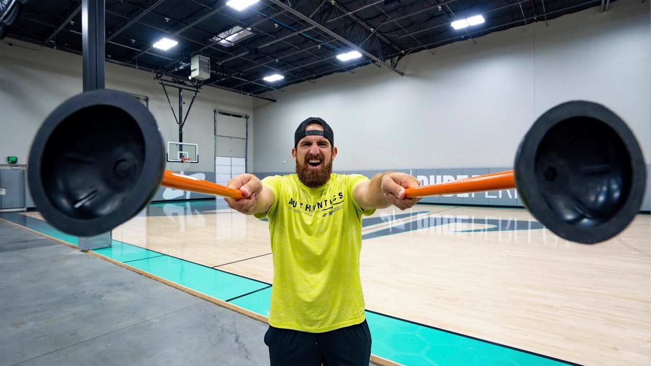 Plunger Trick Shots  Dude Perfect