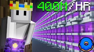 I Built THE Ultimate Respawn Anchor Crafter On THE Donut SMP!