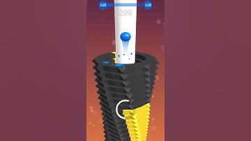 Stack Ball 3D Game | Level 115 | Play Stack Ball Game In Fast Speed | Stack Ball Game YouTube Short