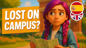 First Day at University in Spanish – Learn Real-Life Spanish with Stories (A1-A2)