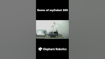 myCobot 280 | Explore how the robotic arm moves #robot #Robotics #technology #AI