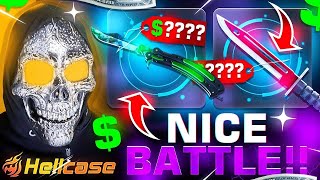 HELLCASE TALON KNIFE PULL INSANE !! HELLCASE PROMO CODE 2025 ! HELLCASE 2025