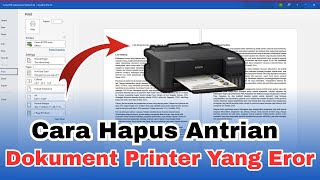 Cara Menghapus Antrian Printer Terbaru 2025