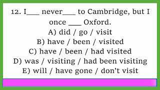 Mixed Tenses № 2
