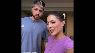 Famous Louise Thompson reveals she is spending her first night home alone in over two years as she leans on Profile