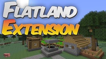 Better Flatland Generation in Minecraft - Flatland Extension Mod Showcase