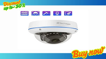 Buy Techage 5MP Security POE Camera 4MP Dome Indoor IP Camera Face Detect  Audio Video Network Surv