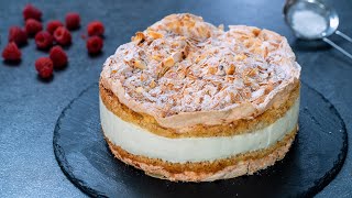 Kvæfjordkake -  Norwegian Verdens Beste - World's Best Cake