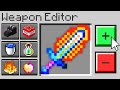 Minecraft but you can customize any item