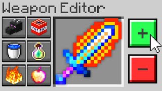 Minecraft but You Can Customize Any Item...