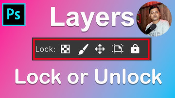 Photoshop Locking System Explain - How to Lock or Unlock Layers in Photoshop